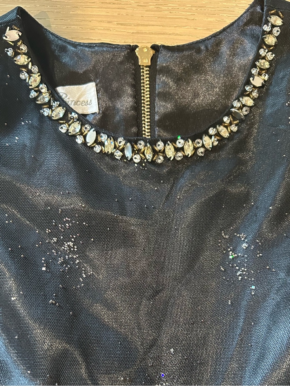 Couture Princess Rhinestone Dress - Picture 4 of 4